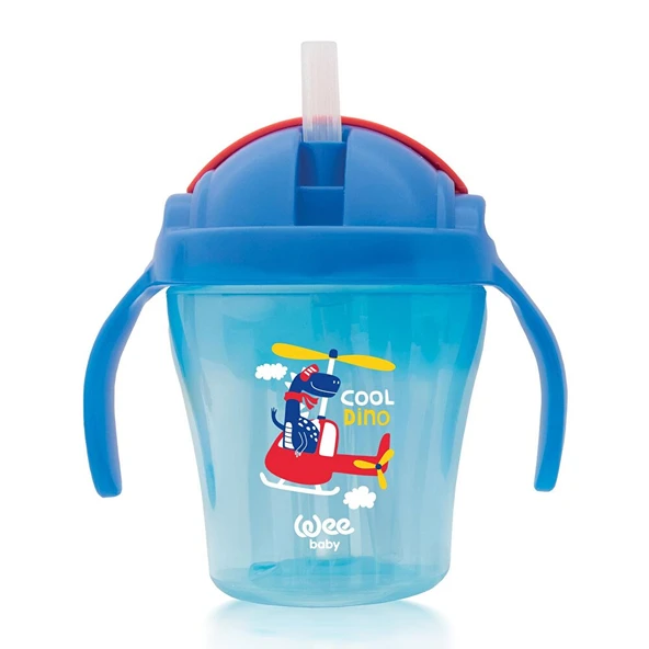 Pipetli Bardak Mavi ürün görseli 1