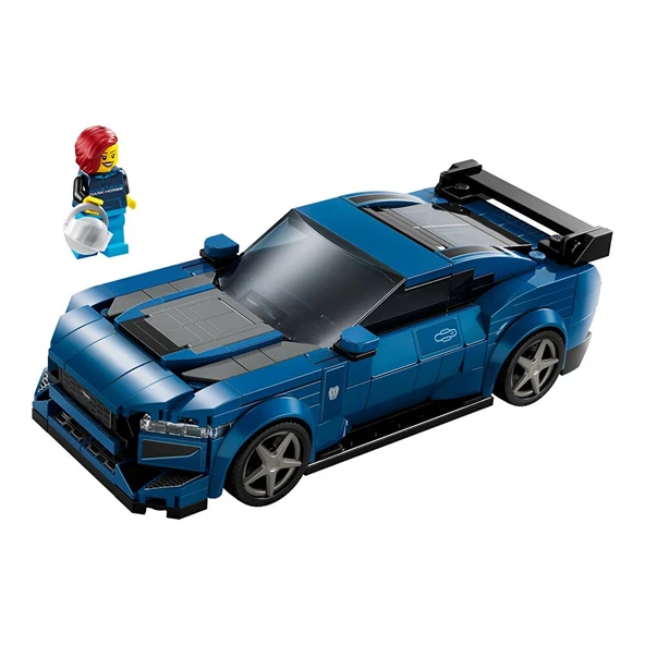 Speed Champions Ford Mustang Dark Horse Spor Araba 76920 - 9 Yaş ve Üzeri Çocuklar için Kole - 2