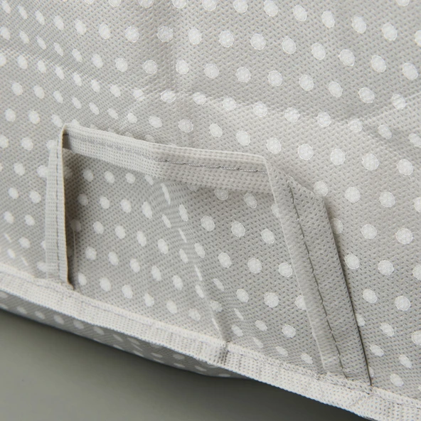 Home Baza Altı Şeffaf Detaylı Mega Boy Hurç - Gri - 74x46x22 cm - 3