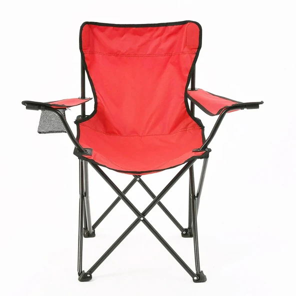 Living Piknik ve Kamp Sandalyesi - Kırmızı - 2
