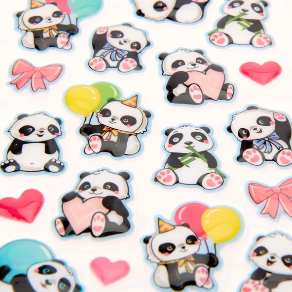 Dekoratif Sticker - Asorti - 3