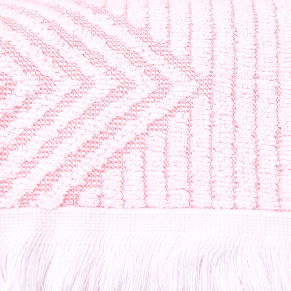 Soft Leaves El Havlusu - Pembe - 30x50 cm - 2