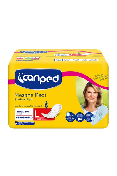 Canped Mesane Pedi Büyük 10'lu - 2