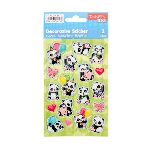 Dekoratif Sticker - Asorti