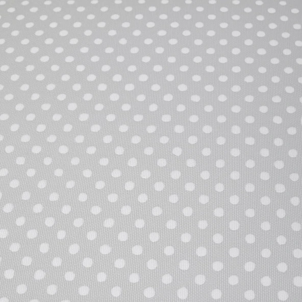 Home Puantiye Detaylı Maxi Boy Hurç - Gri - 75x40x40 cm - 3