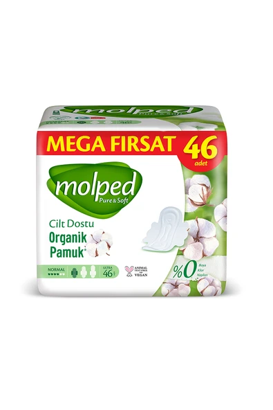 Molped Pure Soft Mega Fırsat 46 Ped - 2