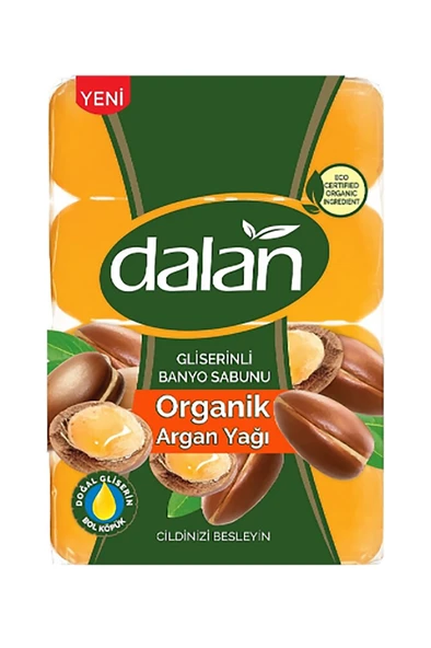 Dalan Gliserinli Banyo Sabunu Argan Yağlı 4x150 g - 2