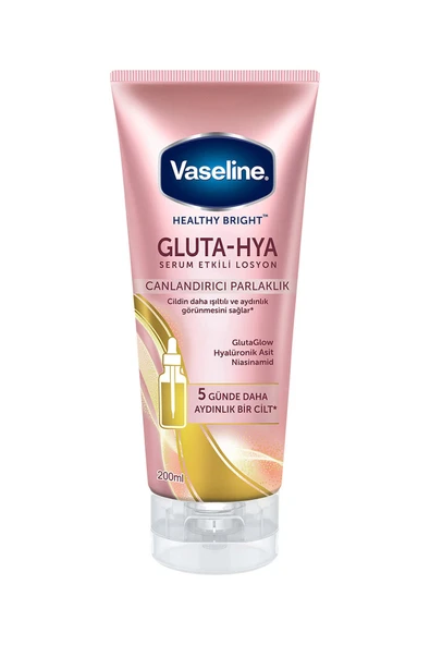 Vaseline Gluta Hya Serum Etkili Losyon Canlandırıcı Parlaklık 200ml - 2