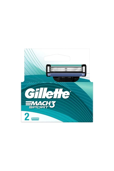 Gillette Mach3 Sport Yedek Bıçak 2'li - 2