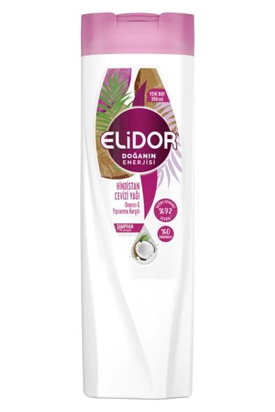 Elidor Hindistan Cevizi Yağı Şampuan 350 ml - 2