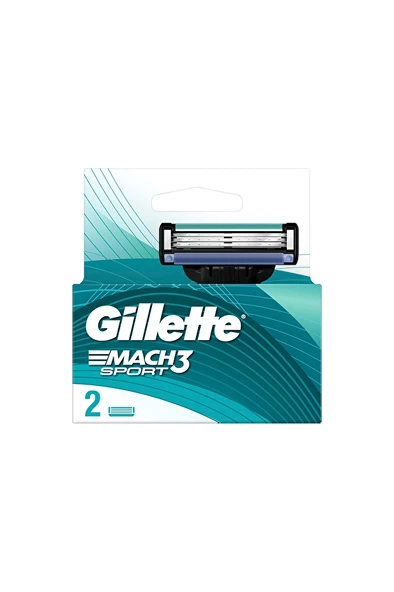 Gillette Mach3 Sport Yedek Bıçak 2'li