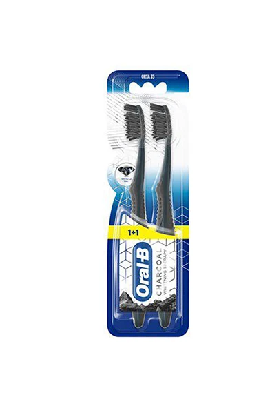 Oral-b Diş Fırçası Whitenning Therapy Charcoal 1+1 - 2