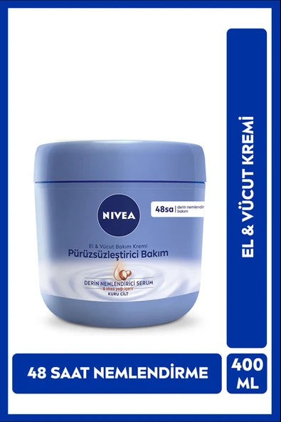 Nivea Pürüssüzleştirici El  Vücut Bakım Kremi 400 Ml - 2