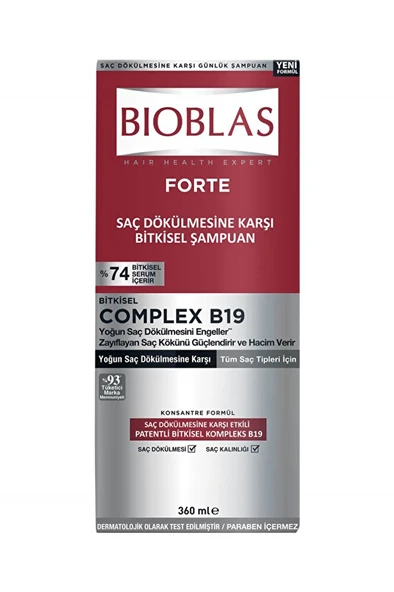 Bioblas Forte Şampuan 360 Ml