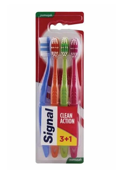 Signal Diş Fırçası Clean Action 3+1 - 2