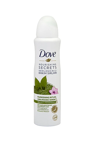 Dove Deodorant Matcha Sakura Sprey Kadın 150 ml - 1