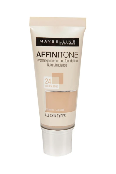 Maybelline Fondöten Affinitone Golden Beige No:24 - 2