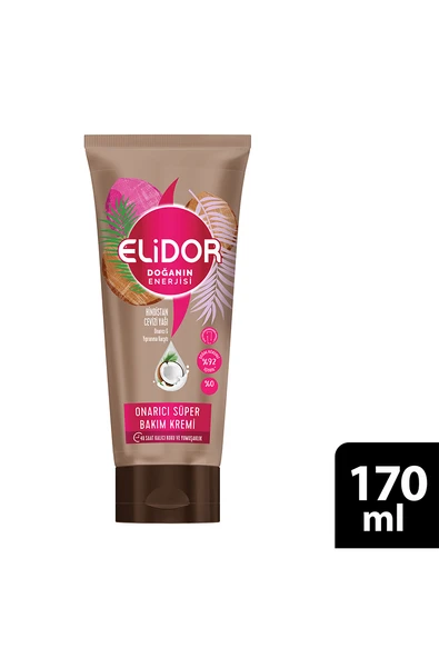Elidor Tüp Saç Kremi Hindistan Cevizi 170 ml - Resim 2