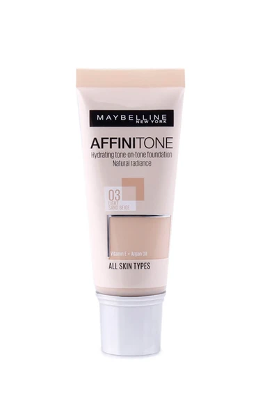 Maybelline Fondöten Affinitone Light Sandbeige No:03 - 2