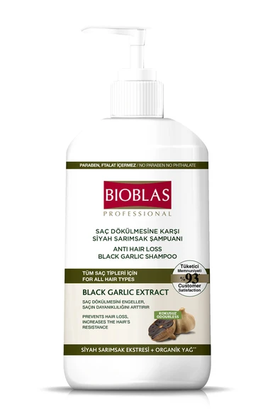 Bioblas Şampuan 1000 ml Saç Dökülmesine Karşı Siyah Sarımsak - 2