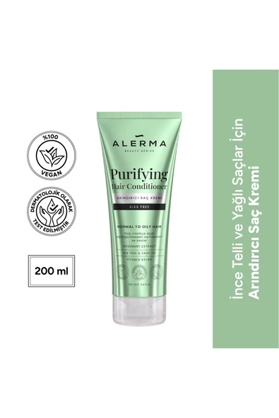 Alerma Arındırıcı Saç Kremi 200 ml - Resim 2