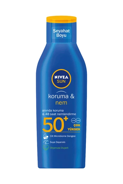 Nivea Sun Güneş Sütü KorumaNem SPF 50 200 ml - 2