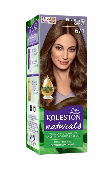 Koleston Naturals Sac Boyası Maxi 6/1 - 2