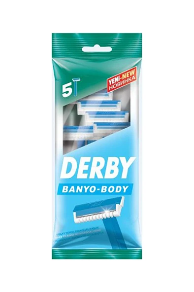 Derby 5 Lı Poşet Banyo Tıraş Bıçağı