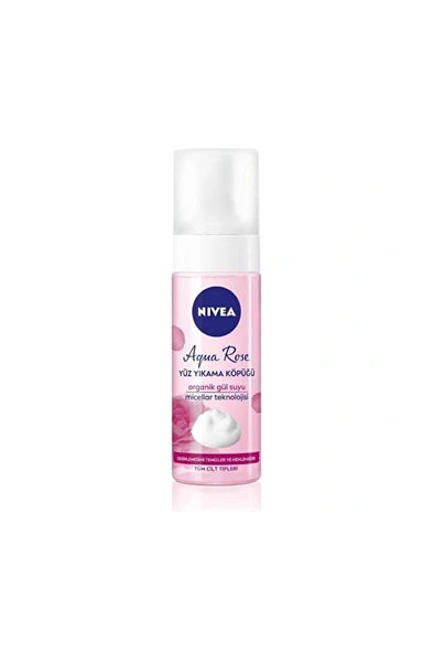 Nivea Yüz Yıkama Köpüğü Aqua Rose 150 ml