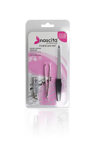 Nascita Set (Tırnak Makası, Cımbız, Törpü)