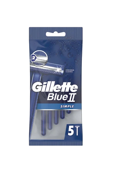 Gillette Blue2 Tıraş Bıçağı Simple 5'li - 2