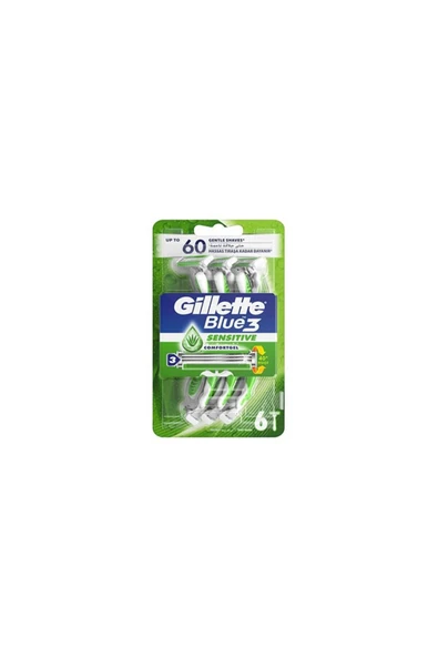 Gillette Blue3 Tıraş Bıçağı 6'lı Poşet - 2