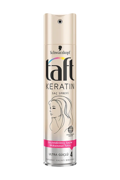 Taft Saç Spreyi 250 Ml No 3 Keratin Ultra Güçlü - 2