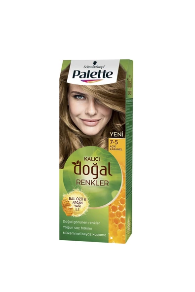 Pnc Palette Saç Boyası 7.5 Açık Karamel - 2