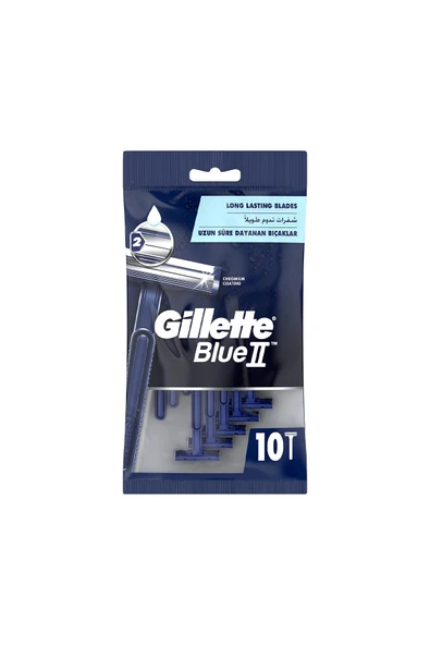 Gillette Blue II Regular 10'Lu Poşet - Resim 2