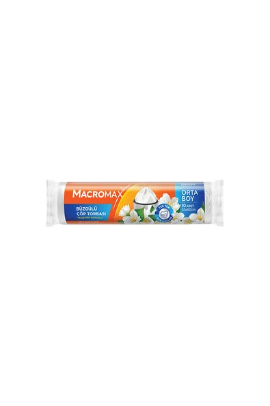 Macromax Çöp Torbası Büzgülü Yasemin Kokulu 10 Lu - 2