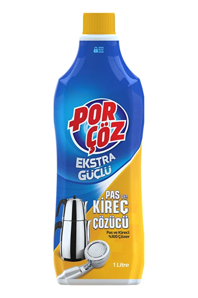 Porçöz Kireç ve Pas Çözücü 1000 ml