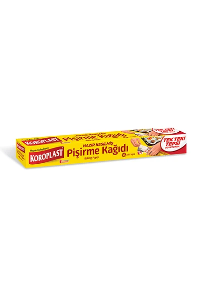 Koroplast Yağlı Pişirme Kağıdı Kesilmiş 16 Tepsilik - 2