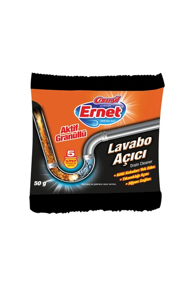 Ernet Lavabo Açıcı Granül 50 g - 2