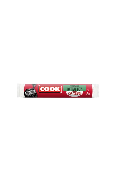 Cook Çöp Torbası Profesyonel Battal Boy 7'li - 2