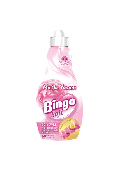 Bingo Soft Konsantre Yumuşatıcı 1440 ml Mutlu Yuvam - 2
