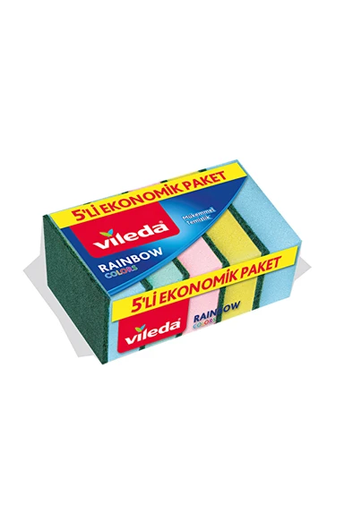 Vileda Sünger Rainbow 5'li