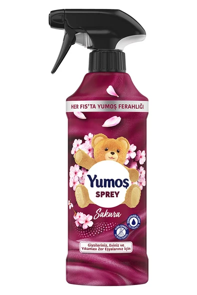 Yumoş Oda Kokusu Sprey 450 ml Sakura - 2