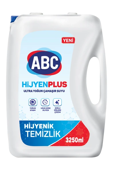 Abc Ultra Çamaşır Suyu 3,250 l Hijyen Plus - Resim 2