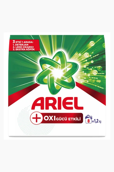 Ariel Oxi 1,2 kg Toz Deterjan Beyazlar - 2