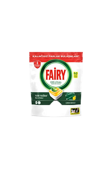Fairy 60'lı Bulaşık Makinası Tableti Hepsi Bir Arada