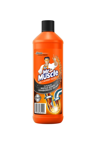 Mr Muscle Lavabo Açıcı Jel 1000 ml - 2