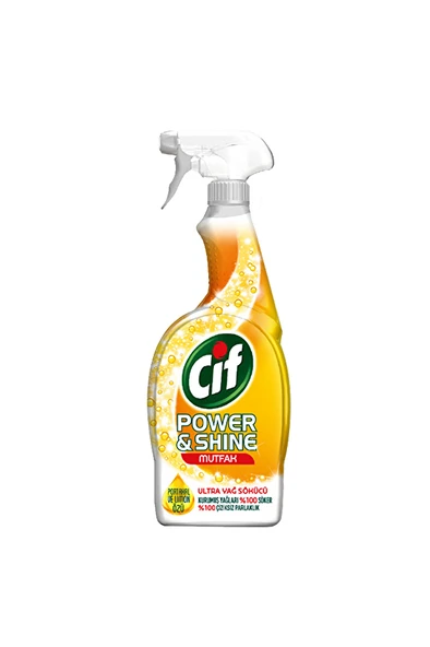 Cif Power Shine Yüzey Temizleyici Sprey 750 ml Mutfak - 1