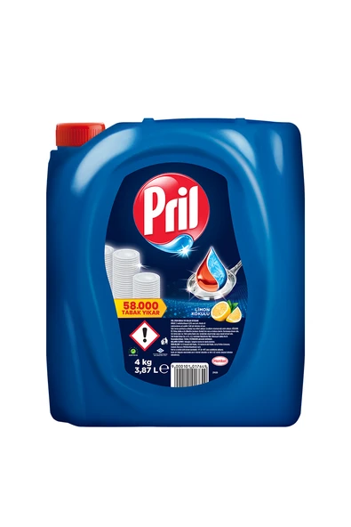 Pril Bulaşık Deterjanı 4 kg Limon - 2
