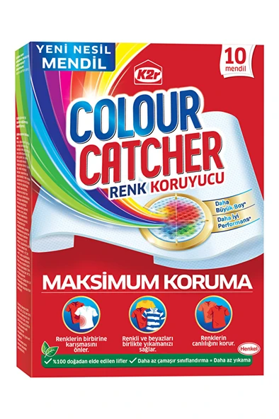 K2r Renk Koruyucu Mendil 10'lu ürün görseli